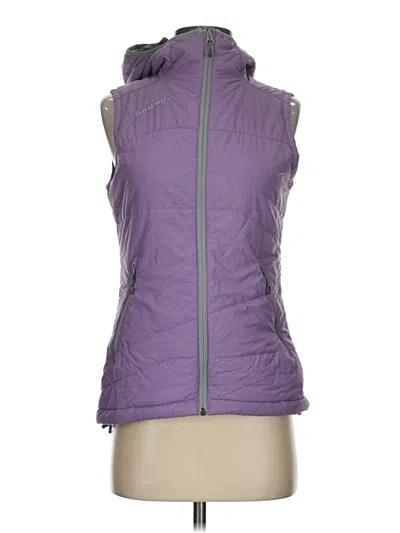 Pre-owned Mammut Vest In Purple