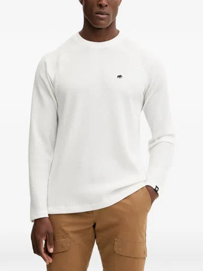 Mammut Waffle Long-sleeve T-shirt In White