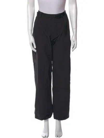 Pre-owned Mammut Wide Leg Pants In Black