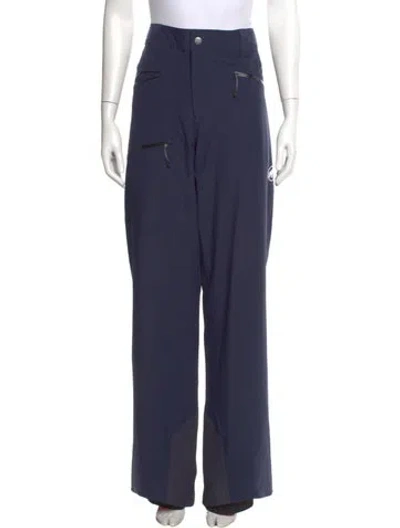Pre-owned Mammut Wide Leg Pants In Blue