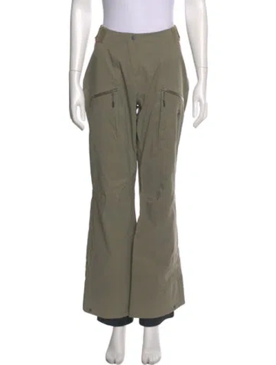 Pre-owned Mammut Wide Leg Pants In Green
