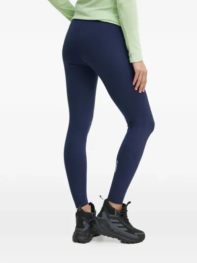 Mammut Zip-pocket Trousers In Blue