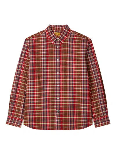 Man On The Boon. Check-patterned Shirt