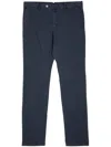 Man On The Boon. Cotton-blend Chino Trousers In Blue