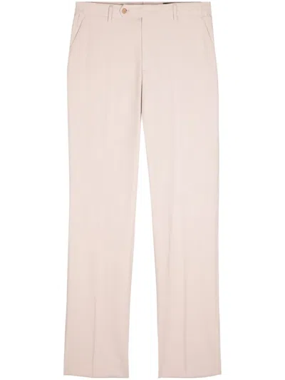 Man On The Boon. Cotton-blend Chino Trousers In Pink