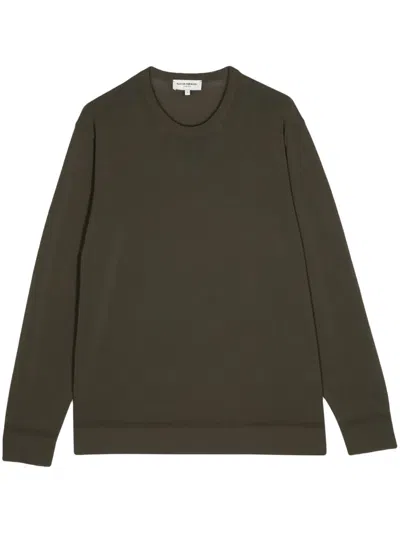 Man On The Boon. Cotton-blend Sweater In Green