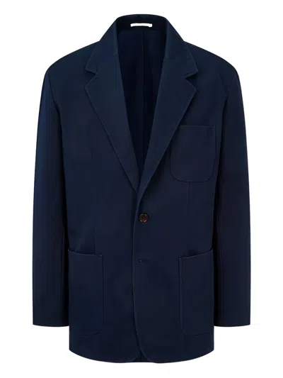 Man On The Boon. Cotton Jacket In Blue