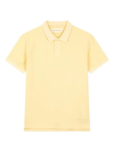 Man On The Boon. Cotton Polo Shirt