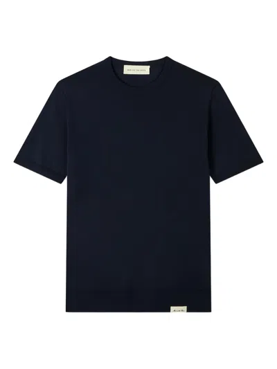 Man On The Boon. Crew Neck Short-sleeve Top