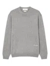 Man On The Boon. Crew-neck Sweater In Gray