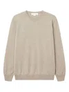 Man On The Boon. Crew-neck Sweater In Neutral
