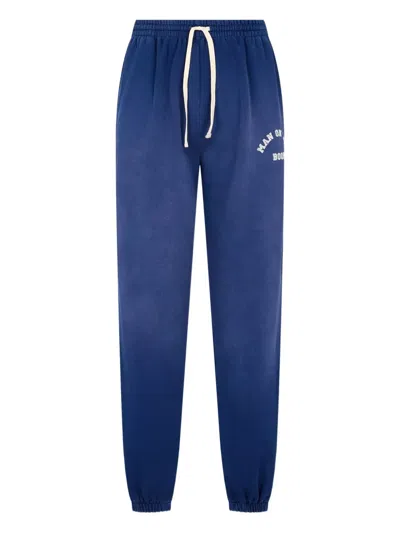 Man On The Boon. Drawstring Track Pants
