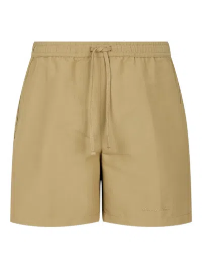 Man On The Boon. Elasticated-waist Shorts