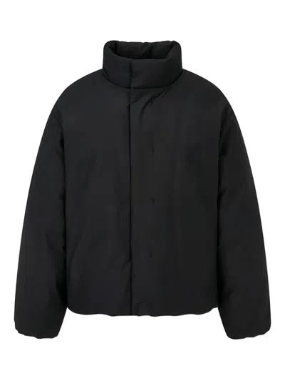 Man On The Boon. Goose Down Padding Jacket In Black
