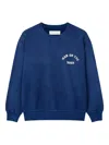 Man On The Boon. Logo-embellished Crew-neck Sweatshirt