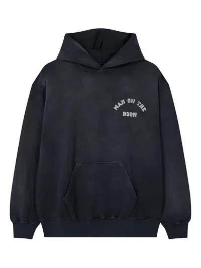 Man On The Boon. Logo-print Hoodie