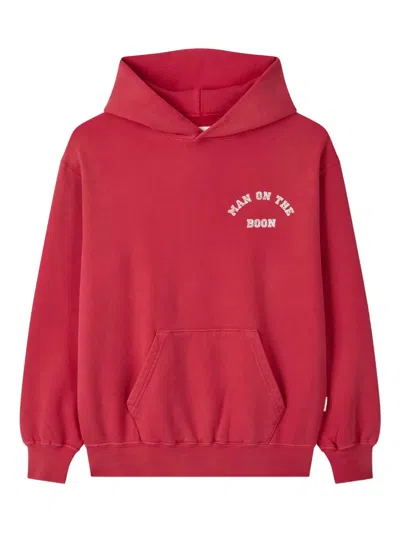 Man On The Boon. Logo-print Hoodie