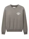 Man On The Boon. Logo-print Sweatshirt In Gray