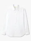 Man On The Boon. Poplin Shirt In Weiss