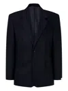 Man On The Boon. Single-breasted Blazer In Black