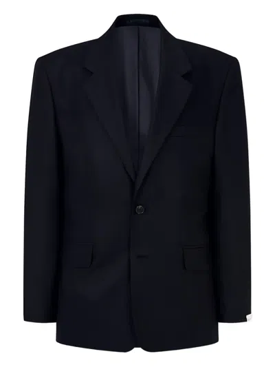 Man On The Boon. Single-breasted Blazer In Black