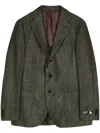 Man On The Boon. Single-breasted Blazer In Green