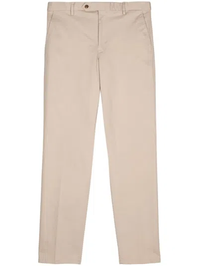 Man On The Boon. Straight-leg Chino Trousers In Neutrals