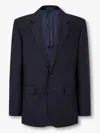 Man On The Boon. Wool Blazer In Blue