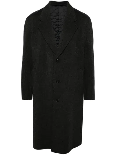 MAN ON THE BOON. WOOL-BLEND SINGLE-BREASTED COAT
