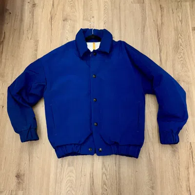Pre-owned Man Tle Man-tle Down Jacket R9d3 Bluewater Size M
