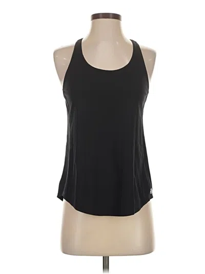 Pre-owned Mana Threads Tank Top Black Halter Neckline Tops