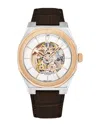 Manager Open Mind Automatic Silver Dial Men's Watch Man-ro-05-bl