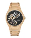 Manager Revolution Hand Wind Black Dial Mens Watch Man-rm-09-rm