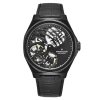 MANAGER MANAGER REVOLUTION HAND WIND BLACK DIAL MEN'S WATCH MAN-RM-09-NL