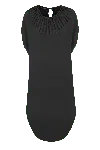 Manakaa Project Women's Silk Dress In Black