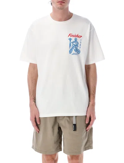 Manastash Bmx Racing T-shirt In 白色
