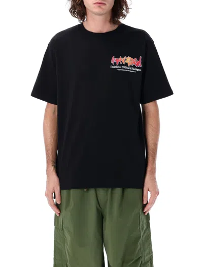 MANASTASH MANASTASH CITEE PAINT LOGO T-SHIRT