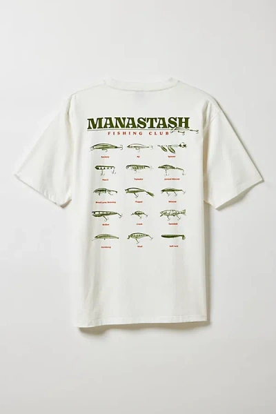 Manastash Pumice Lure T-shirt In White