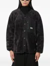 Manastash Fleece Button-fastening Jacket In Black