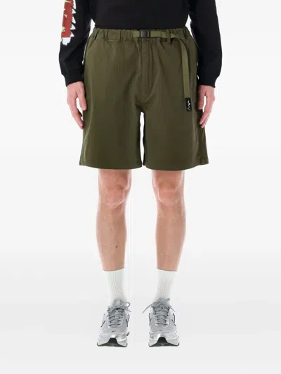 Manastash Flex Climber Belted Shorts In Green