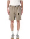 Manastash Flex Climber Elasticated-waist Shorts In Light Grey