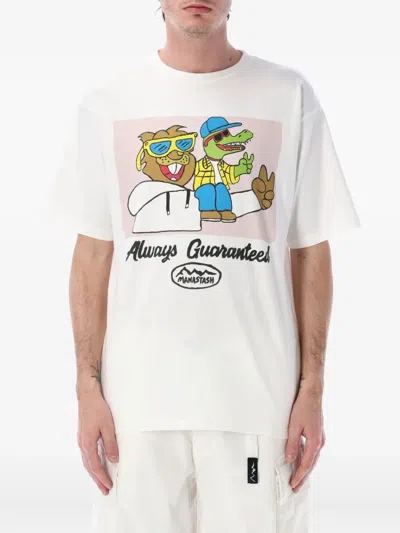 Manastash Friends Graphic-print T-shirt In White