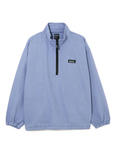 Manastash Half-zip Pullover In Blue