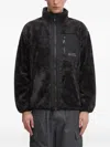Manastash High-neck Fleece Jacket In Black