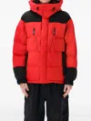 Manastash Monster Padded Hooded Jacket In Red
