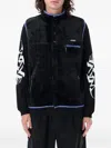 Manastash Poppy Thermal Fleece Vest In Black