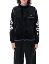 Manastash Poppy Thermal Fleece Vest In Black