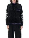 Manastash Poppy Thermal Fleece Vest In Black