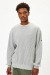 Manastash Snuggle Snug Thermal Long Sleeve Tee In Ivory, Men's At Urban Outfitters In Ivory