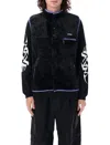 Manastash Poppy Thermal Fleece Vest In Black